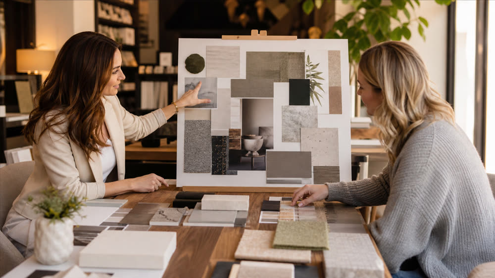 Client mood presentations