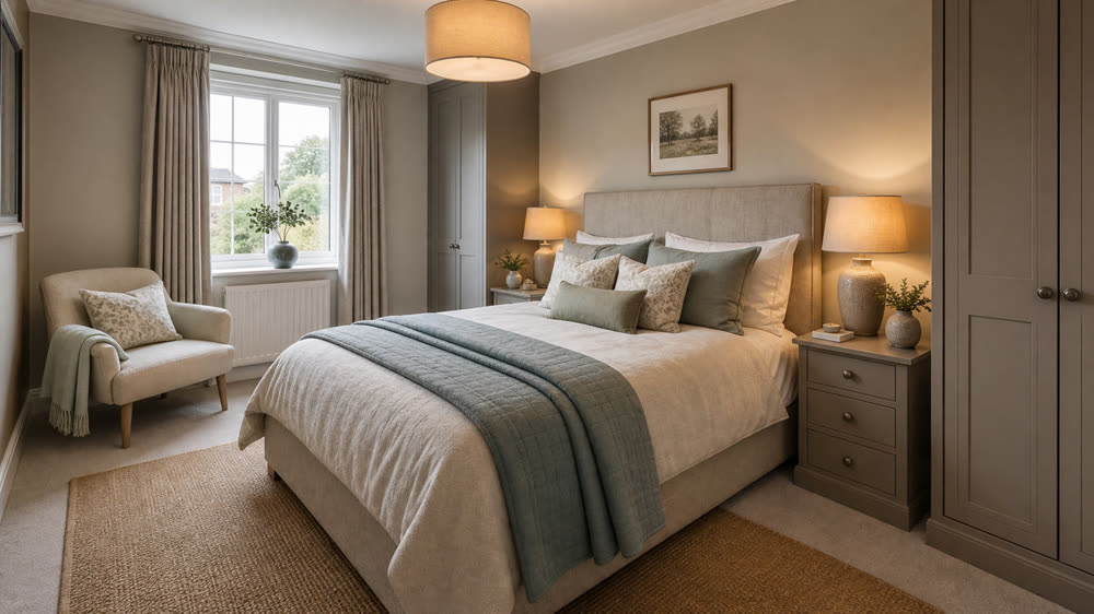 Master bedroom makeover