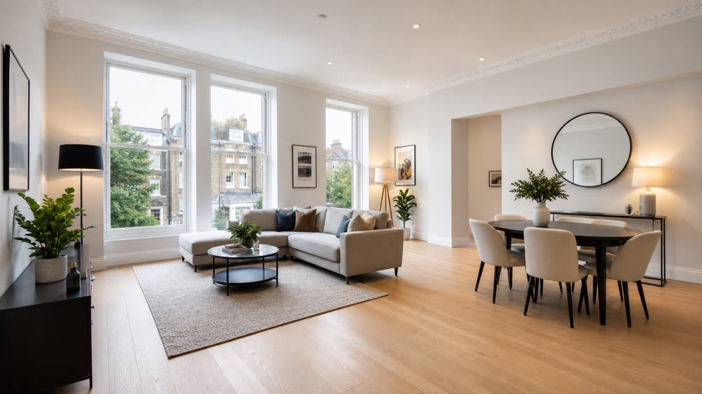 Vacant property staging