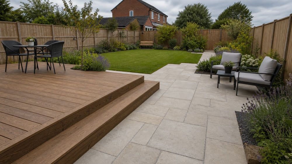 Patios and decking