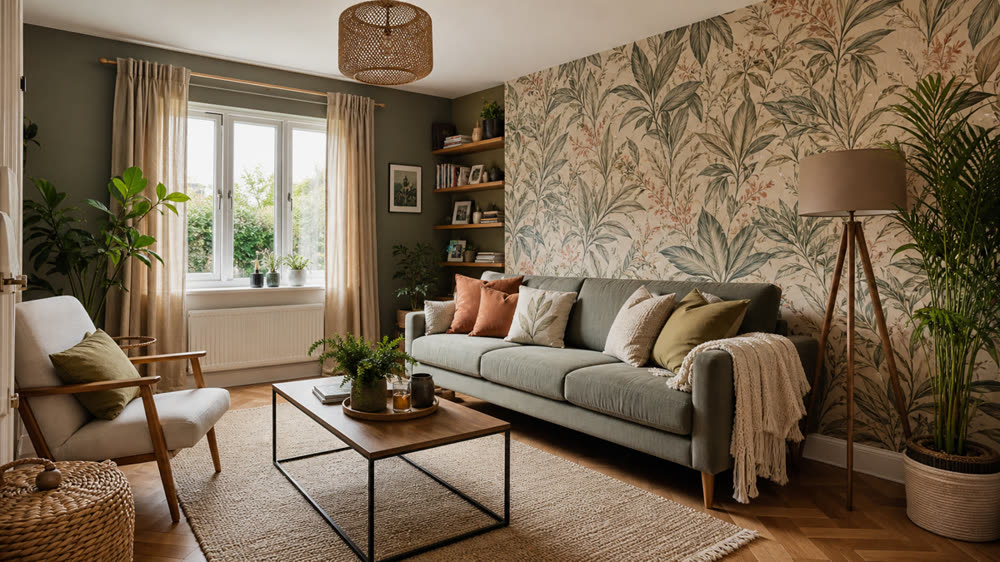 Paint and wallpaper