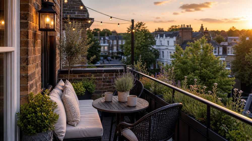 Outdoor and balcony shots