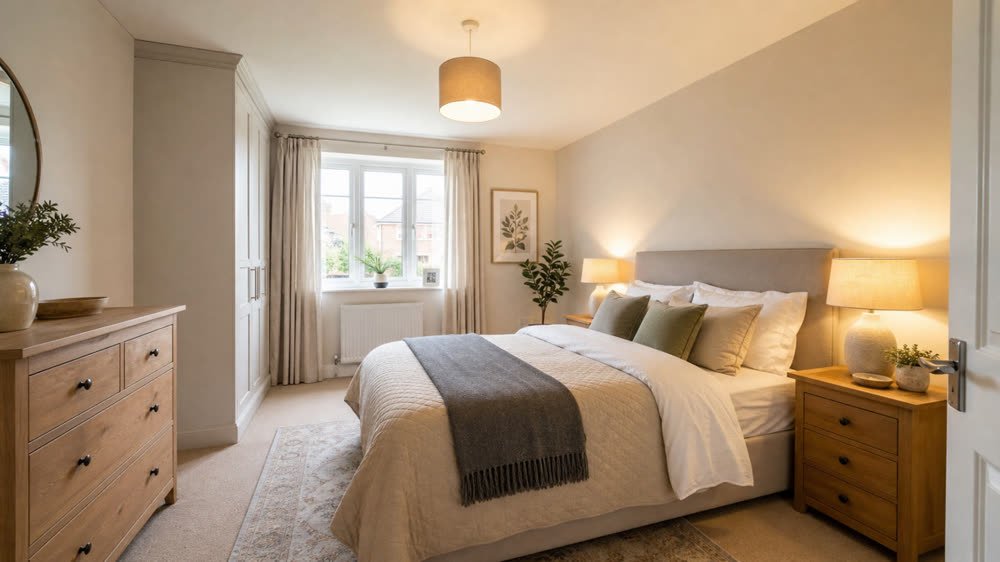 Restage tired bedrooms