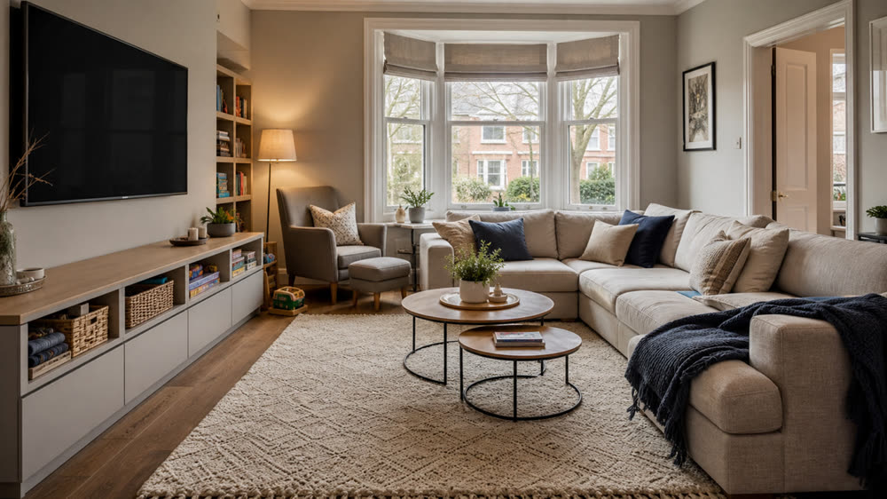 Family living rooms