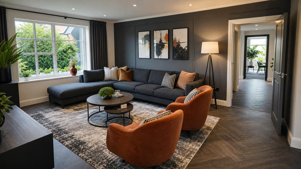 Sofas and seating layouts